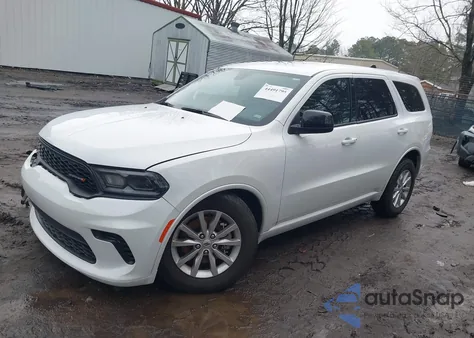 2025 Dodge Durango Gt Rwd из США, поврежденный, VIN 1C4RDHDG9SC533323